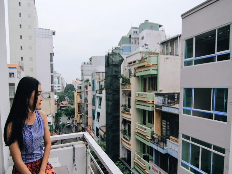 Wanderlust Saigon Hostel & Rooftop Bar Ho Chi Minh-byen Eksteriør bilde